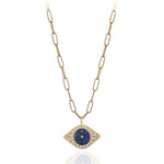 Pavé Evil Eye Necklace