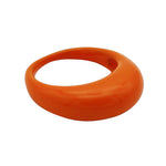 Orange Enamel Bubble Ring