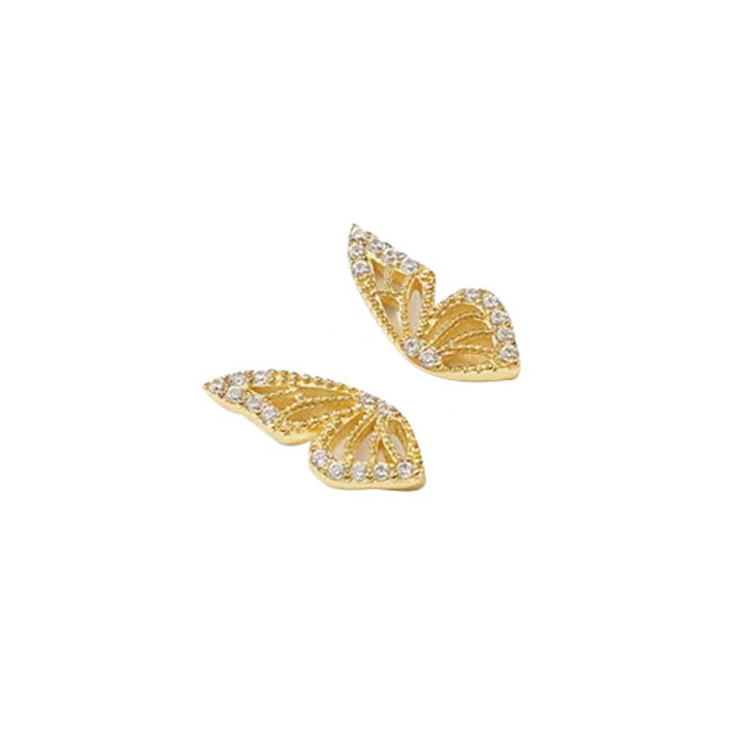 Flying Butterfly Stud Earrings