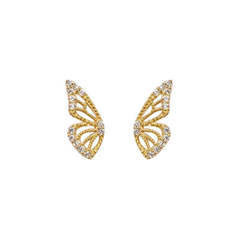 Flying Butterfly Stud Earrings