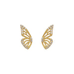 Flying Butterfly Stud Earrings