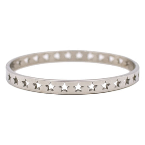 Thick Star Bangle